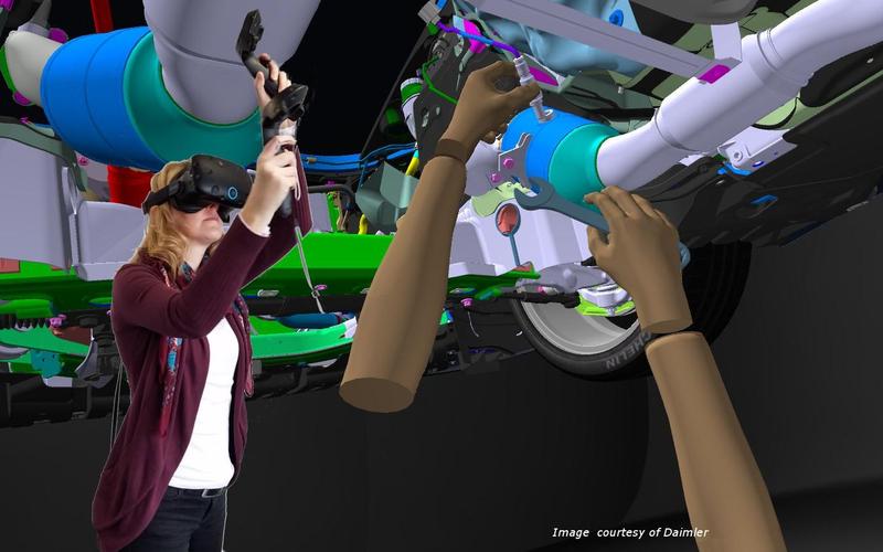 AR/VR/MR在制造业的应用② 法国ESI集团的沉浸式应用软件服务